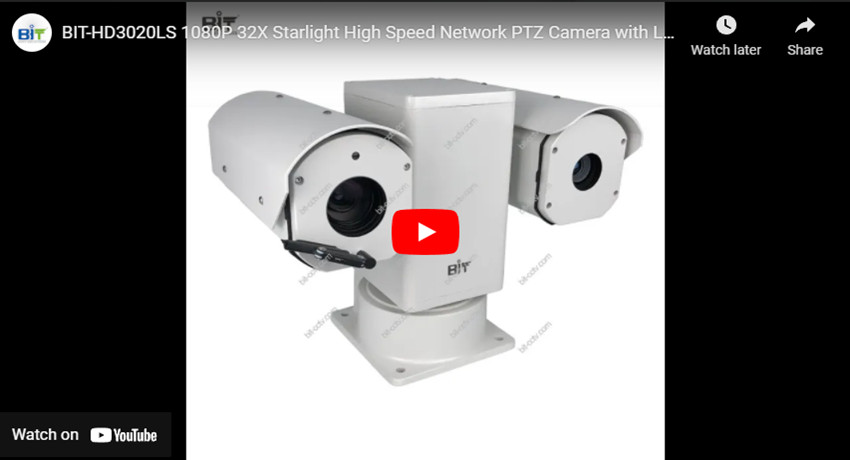 Bit - hd3020ls 1080p 32x Star High Speed Network PTZ Camera with Laser Lighter