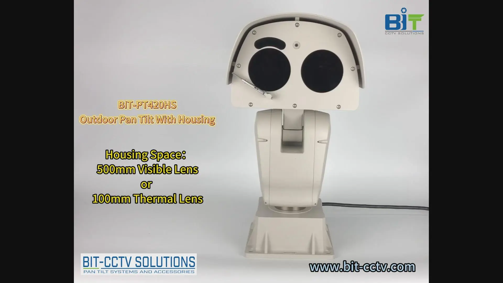 BIT-PT420HS Pan Tilt unité/positionneur avec boîtier